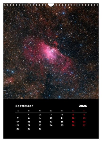 Produktbild: Das Universum (Wandkalender 2026 DIN A3 hoch), CALVENDO Monatskalender
