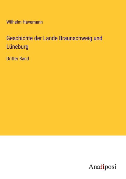 Produktbild: Geschichte der Lande Braunschweig und L&uuml;neburg