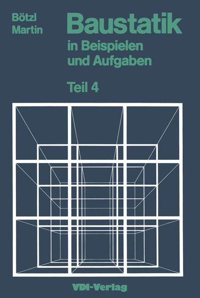 Produktbild: Baustatik in Beispielen und Aufgaben