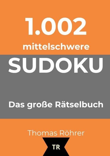 Produktbild: 1.002er Sudoku mittelschwer