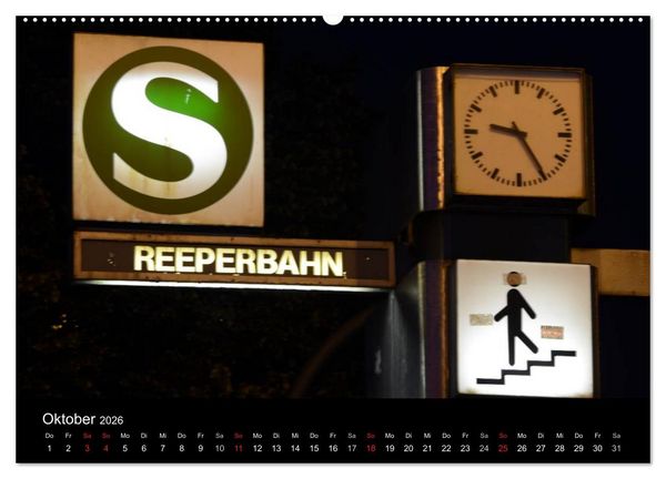 Produktbild: S&uuml;ndige Meile - Reeperbahnbummel (Wandkalender 2026 DIN A2 quer), CALVENDO Monatskalender