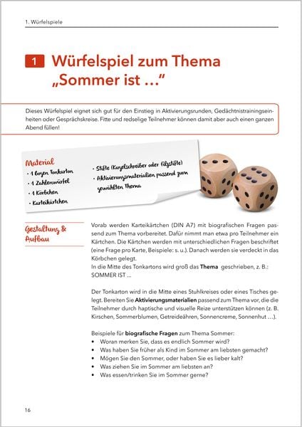 Produktbild: Spielen mit Senioren (Band 1)