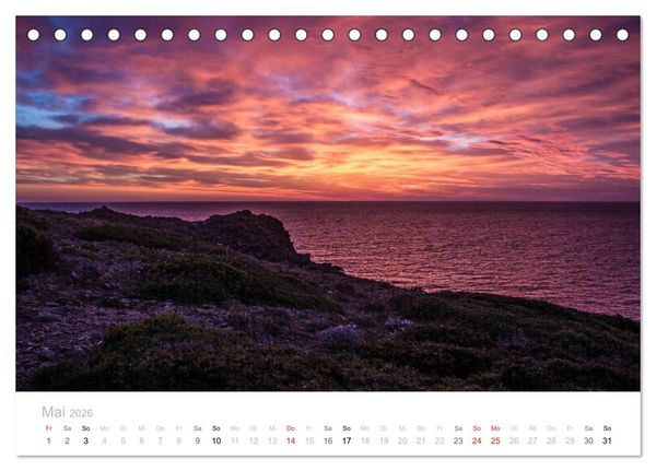 Produktbild: MENORCA 2 - Landschaftsfotografien von Niko Korte (Tischkalender 2026 DIN A5 quer), CALVENDO Monatskalender