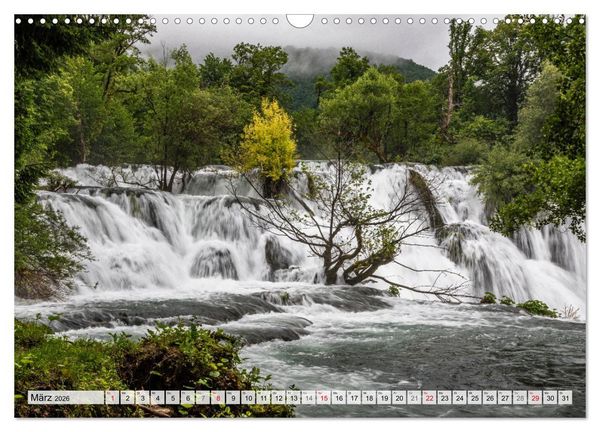 Produktbild: Wasserzauber Bosnien-Herzegowina (Wandkalender 2026 DIN A3 quer), CALVENDO Monatskalender