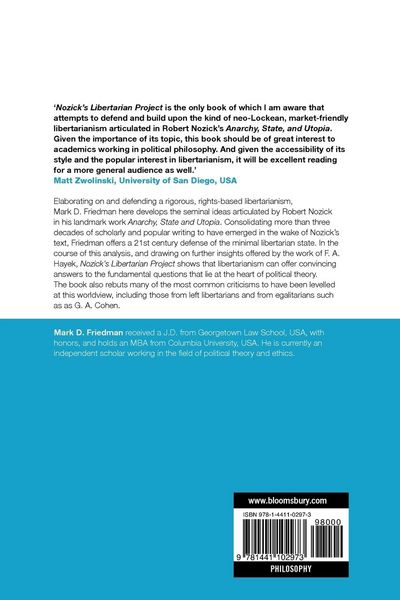 Produktbild: Nozick's Libertarian Project