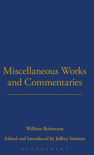 Produktbild: Miscellaneous Works and Commentaries