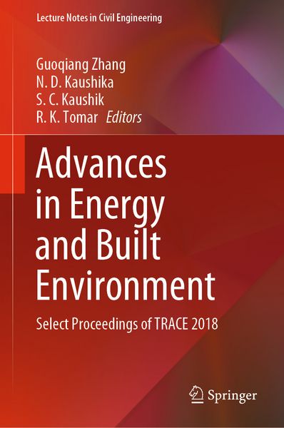 Produktbild: Advances in Energy and Built Environment