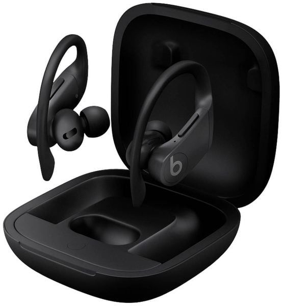 Beats Powerbeats Pro In Ear Kopfhörer Bluetooth® Stereo Schwarz Mikrofon-Rauschunterdrückung Ladecase, Schweißresistent