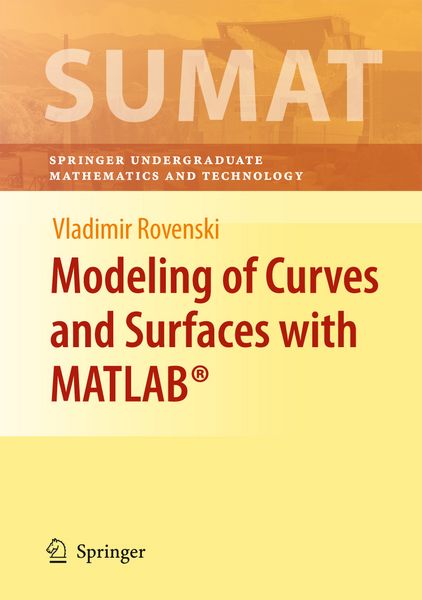Produktbild: Modeling of Curves and Surfaces with MATLAB&reg;