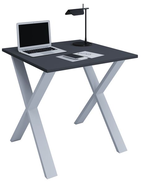 Produktbild: Schreibtisch B&uuml;rotisch Computertisch 80x80 Lona X
