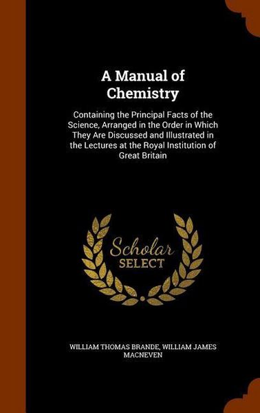 Produktbild: A Manual of Chemistry