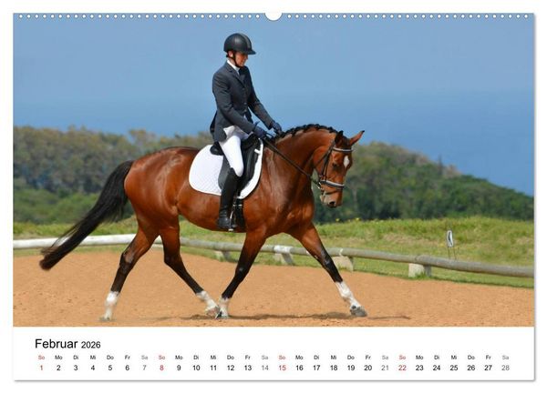 Produktbild: Eventing - Der ultimative Reitsport (Wandkalender 2026 DIN A2 quer), CALVENDO Monatskalender