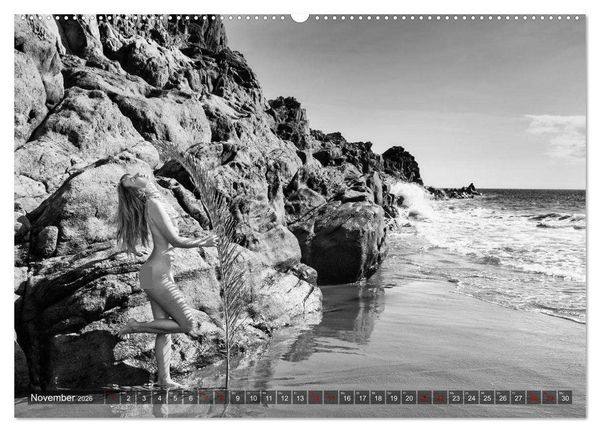 Produktbild: Girls and Nature (hochwertiger Premium Wandkalender 2026 DIN A2 quer), Kunstdruck in Hochglanz