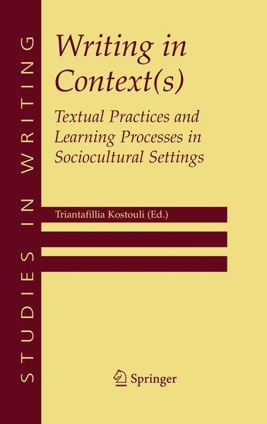 Produktbild: Writing in Context(s)