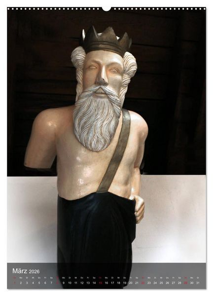Produktbild: Galionsfiguren (Wandkalender 2026 DIN A2 hoch), CALVENDO Monatskalender