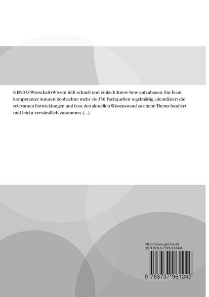 Produktbild: WirtschaftsWissen 2014