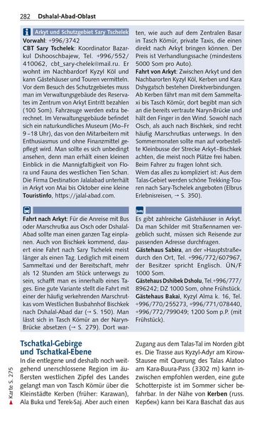 Produktbild: TRESCHER Reisef&uuml;hrer Kirgistan