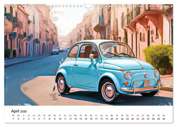 Produktbild: Surreale Autofreuden (Wandkalender 2026 DIN A3 quer), CALVENDO Monatskalender