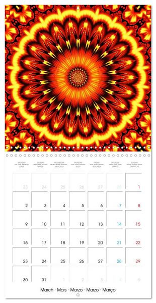 Produktbild: Invitation au voyage introspectif (Calendrier mural carr&eacute; 2026 30x30 cm) Calendrier double avec une page pour vos prises de notes