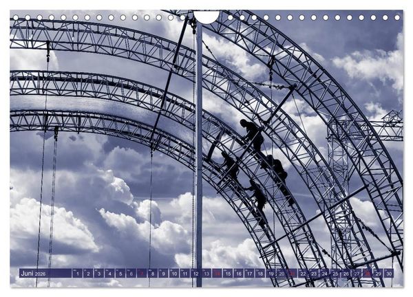 Produktbild: Abstrakte Architektur (Wandkalender 2026 DIN A4 quer), CALVENDO Monatskalender