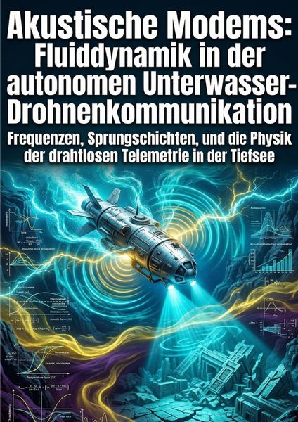 Produktbild: Akustische Modems: Fluiddynamik in der autonomen Unterwasser-Drohnenkommunikation
