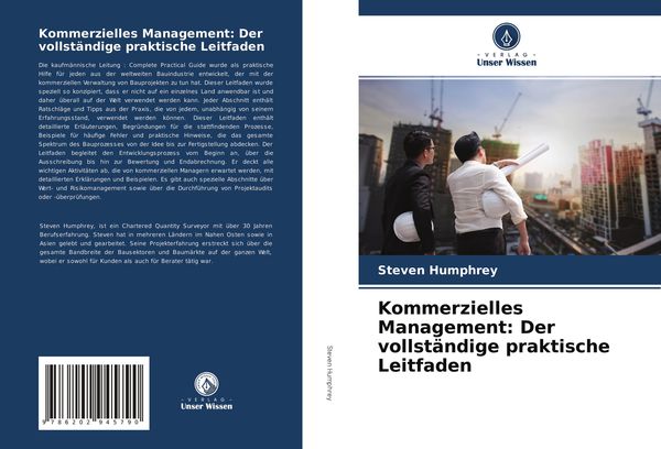 Kommerzielles Management: Der vollständige praktische Leitfaden, Taschenbuch von Steven Humphrey, Verlag Unser Wissen, 9786202945790
