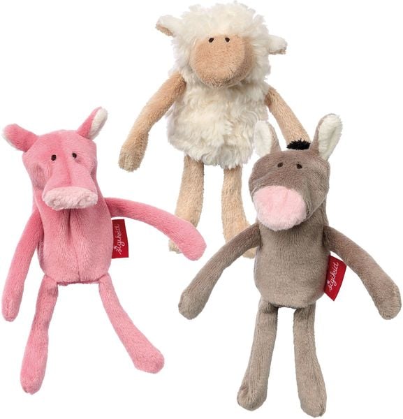 Produktbild: sigikid 41565 - Fingerpuppenset Bauernhof, 3er Set