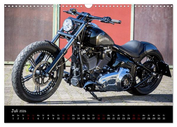 Produktbild: Best of Custom- and Showbikes Kalender (Wandkalender 2026 DIN A3 quer), CALVENDO Monatskalender