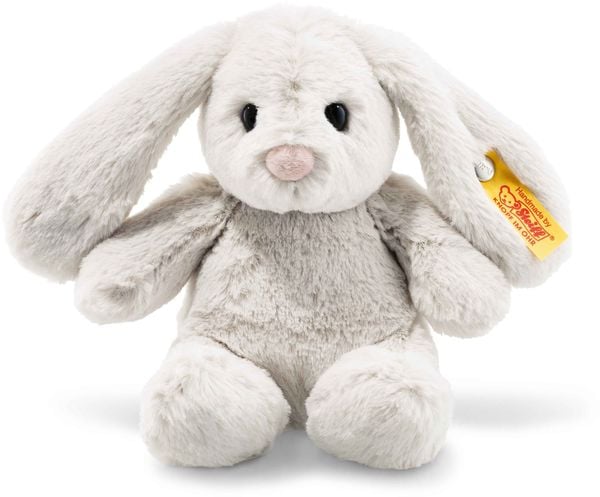 Produktbild: Steiff 080463 - Soft Cuddly Friends: Hoppie Hase, hellgrau 18 cm
