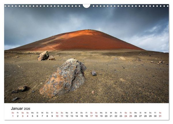 Produktbild: Lanzarote - Die Farben der Natur (Wandkalender 2026 DIN A3 quer), CALVENDO Monatskalender