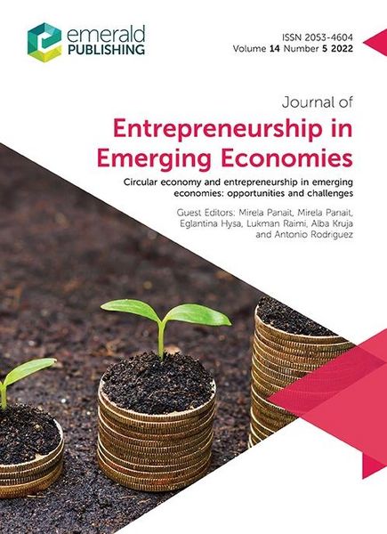 Produktbild: Circular Economy and Entrepreneurship in Emerging Economies