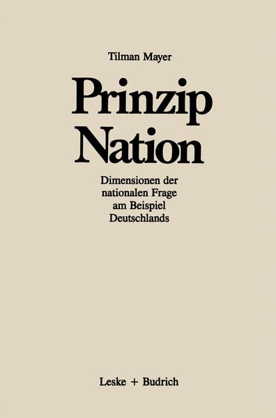 Produktbild: Prinzip Nation