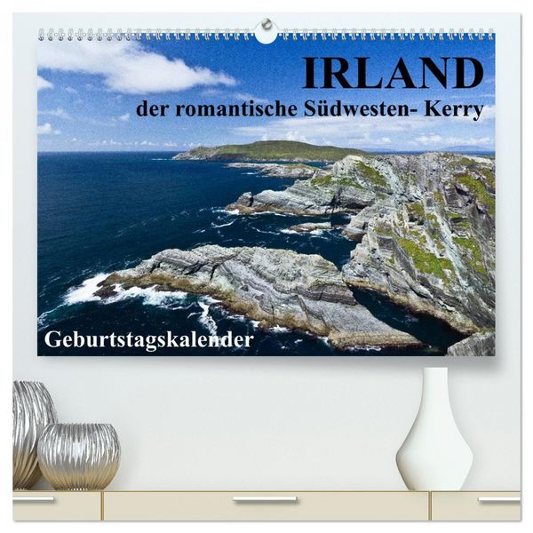 Produktbild: Irland - der romantische S&uuml;dwesten - Kerry (hochwertiger Premium Wandkalender 2026 DIN A2 quer), Kunstdruck in Hochglanz