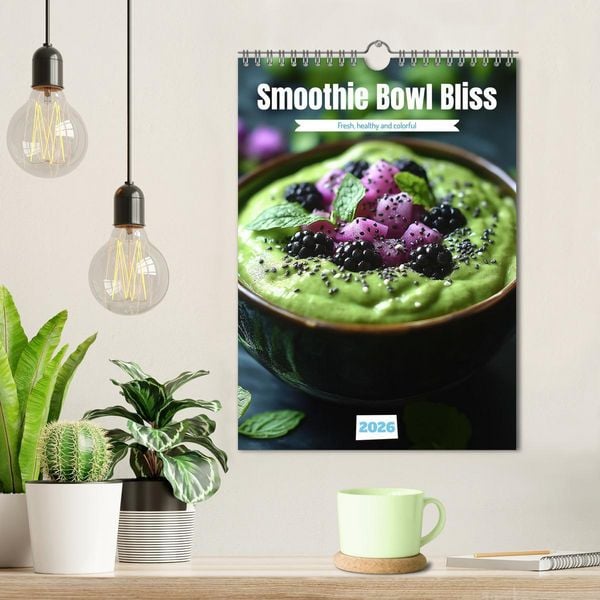 Produktbild: Smoothie Bowl Bliss (Wall Calendar 2026 DIN A4 portrait), CALVENDO 12 Month Wall Calendar