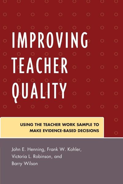 Produktbild: Improving Teacher Quality