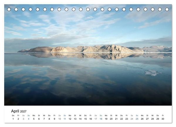 Produktbild: Antarktis (Tischkalender 2027 DIN A5 quer), CALVENDO Monatskalender
