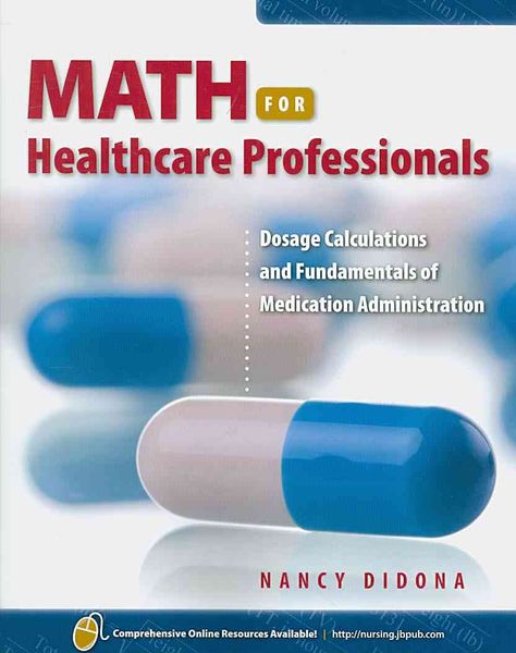 Produktbild: DiDona, N: Math for Healthcare Professionals