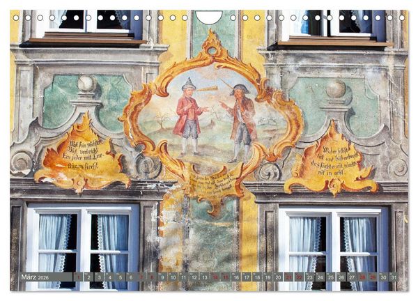 Produktbild: MITTENWALD Eine Perle im Oberen Isartal (Wandkalender 2026 DIN A4 quer), CALVENDO Monatskalender