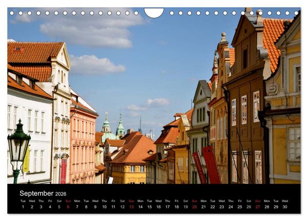 Produktbild: Prague in my heart (Wall Calendar 2026 DIN A4 landscape), CALVENDO 12 Month Wall Calendar
