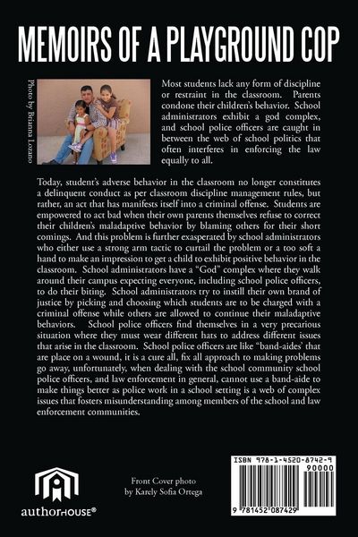 Produktbild: Memoirs of a Playground Cop