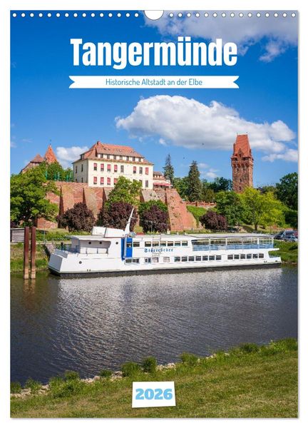 Produktbild: Tangerm&uuml;nde - Historische Altstadt an der Elbe (Wandkalender 2026 DIN A3 hoch), CALVENDO Monatskalender