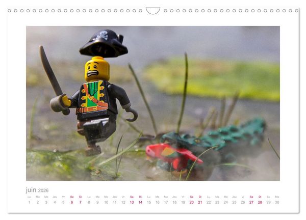 Produktbild: La vie secr&egrave;te des figurines (Calendrier mural 2026 DIN A3 vertical), CALVENDO calendrier mensuel