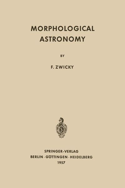 Produktbild: Morphological Astronomy