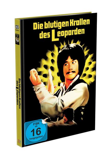Produktbild: DIE BLUTIGEN KRALLEN DES LEOPARDEN - 2-Disc Mediabook - Cover C - Limited 333 Edition - Uncut  (Blu-ray) (+ DVD)
