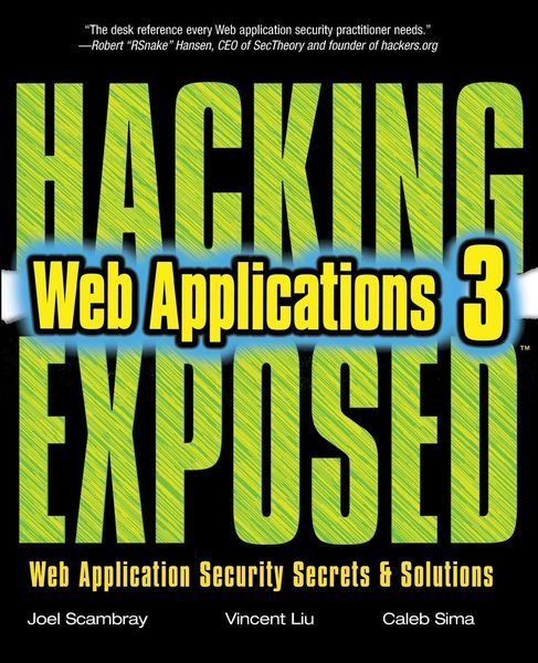 Produktbild: Hacking Exposed Web Applications, Third Edition