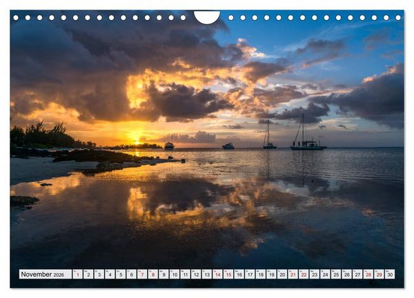 Produktbild: Traumstr&auml;nde auf Mauritius (Wandkalender 2026 DIN A4 quer), CALVENDO Monatskalender