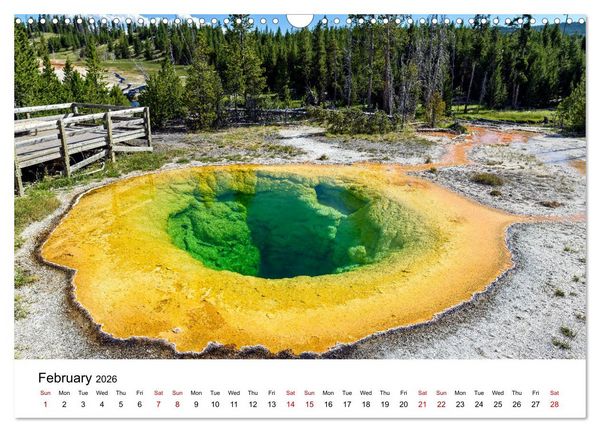 Produktbild: America&rsquo;s Most Beautiful Sceneries (Wall Calendar 2026 DIN A3 landscape), CALVENDO 12 Month Wall Calendar