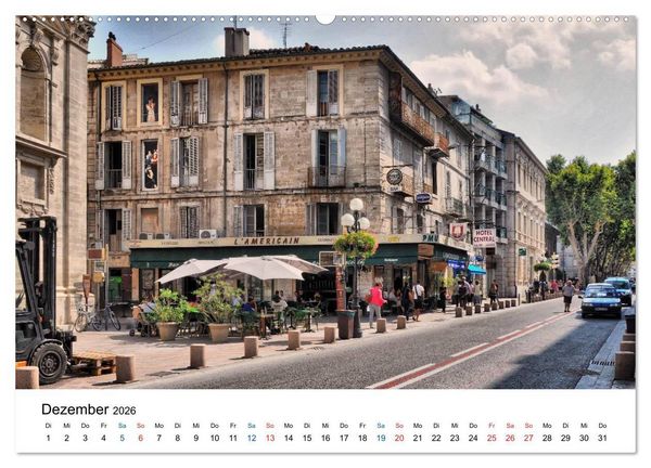 Produktbild: Avignon - Weltkulturerbe der UNESCO (Wandkalender 2026 DIN A2 quer), CALVENDO Monatskalender