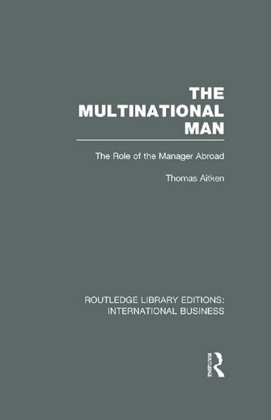 Produktbild: The Multinational Man (RLE International Business)