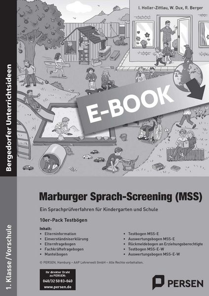 Produktbild: Marburger Sprach-Screening (MSS) - Testb&ouml;gen